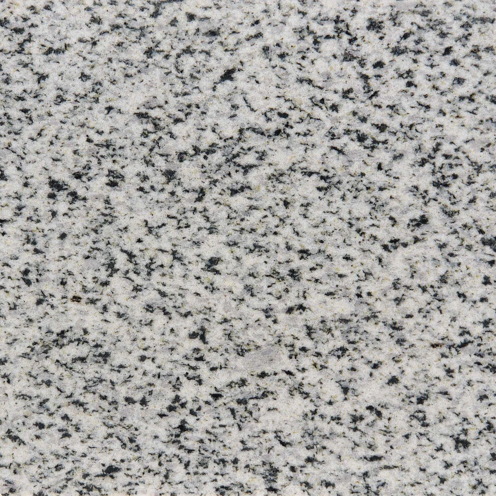 Gray Karnak granite tiles packed in an export crate