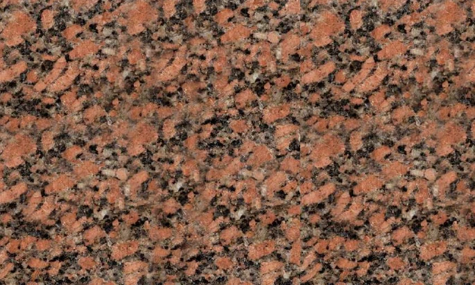Red Aswan granite surface texture
